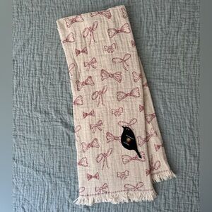 Piscatextil Bow Pattern Throw Blanket